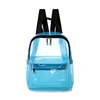 fashion gel pvc school backpack bag custom translucence pvc backpack
