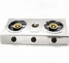 hot sale 3 big burner 0.4mm stainless steel cooktop kitchen appliance gas stove/gas cooker