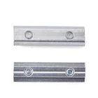 Zinc plated M8 Slot 10 Double Threaded Slide Nut