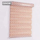 Free Sample Colorful China Square Design Zebra Blinds Womdpw Fabric