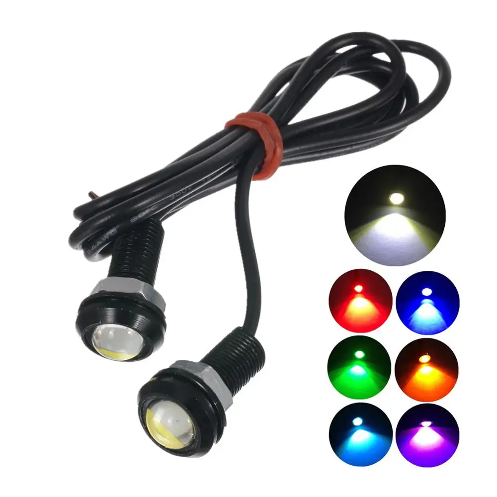 Wholesale high power strobe eagle eye led light screw reversing light day light, White, red, blue, green, yellow, pink, ice blue
Wholesale high power strobe eagle eye led light screw reversing light day light, White, red, blue, green, yellow, pink, ice blue