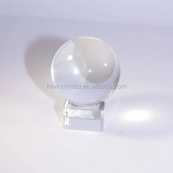 clear crystal ball ornaments with base souvenirs gifts favors
