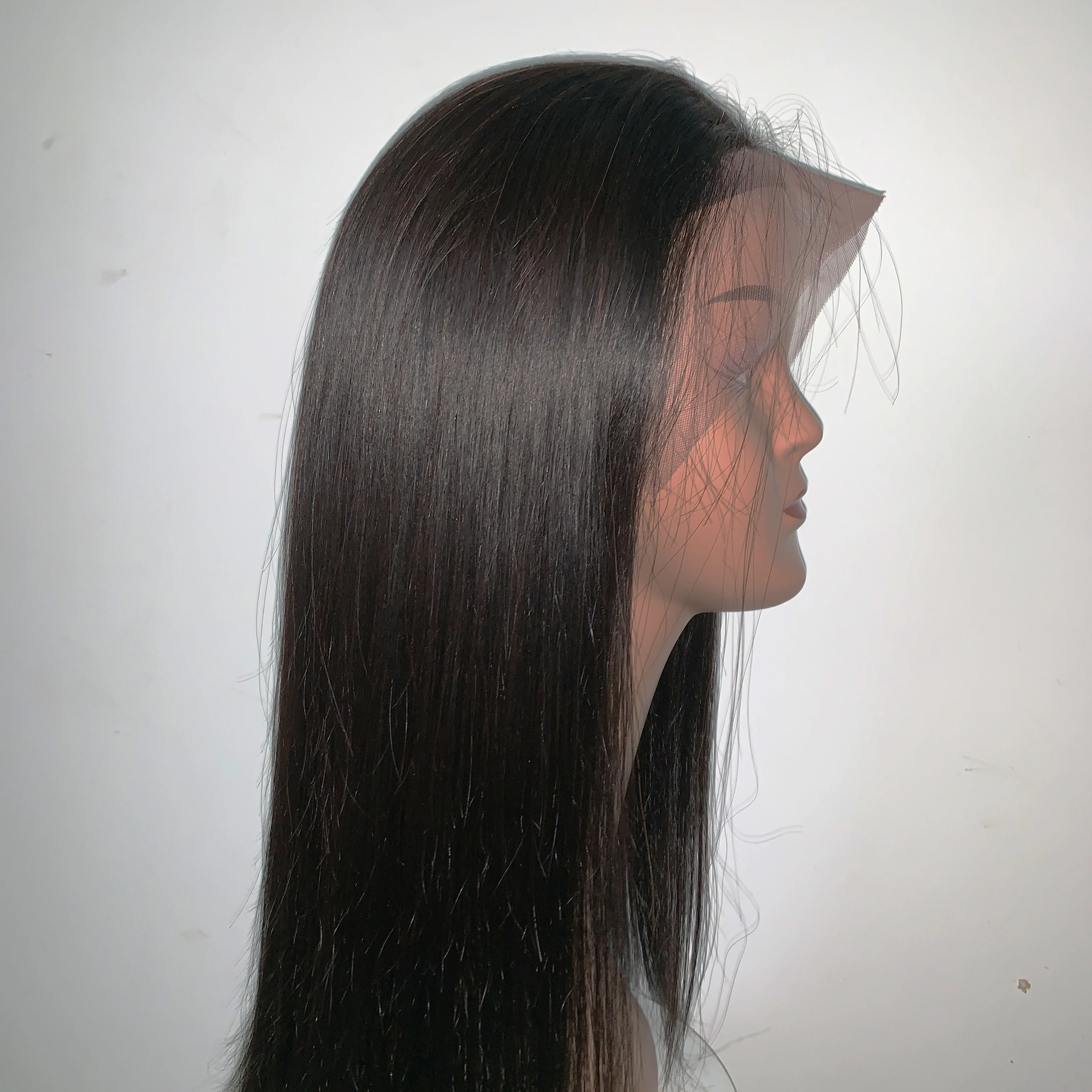 Free Style Full Lace Front Wig With Baby Hair Silky Straight Natural Color One Length Thick Ends Remy Hair Materials
Free Style Full Lace Front Wig With Baby Hair Silky Straight Natural Color One Length Thick Ends Remy Hair Materials