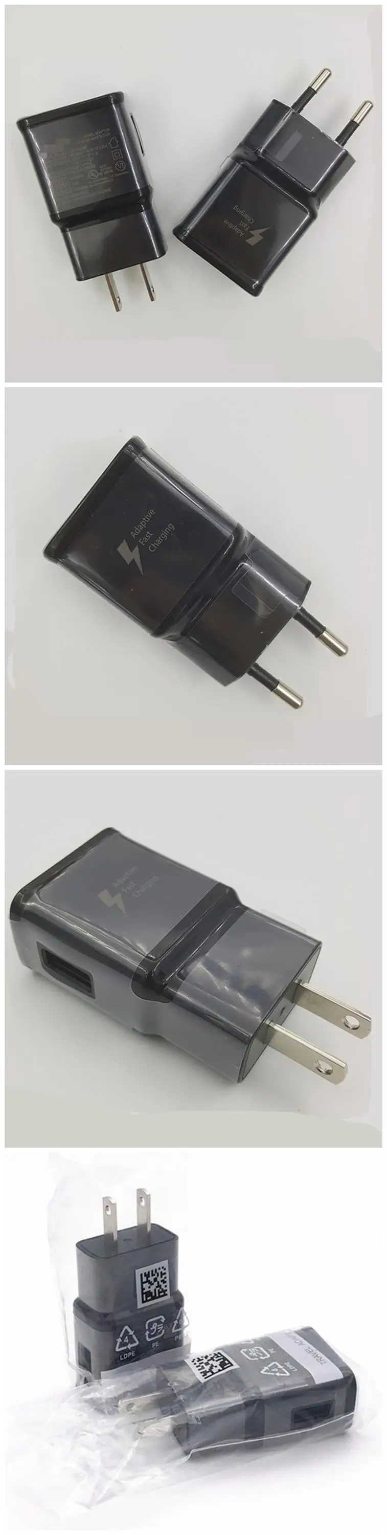 2017 vente chaude 100% d'origine qualité Chargeur Rapide Adaptateur D'alimentation Adaptateur De Voyage usb Chargeur Famille chargeur mural pour samsung S8 - ANKUX Tech Co., Ltd