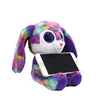 20cm Hot selling cute rabbit big eyes plush animal mobile phone holder toy