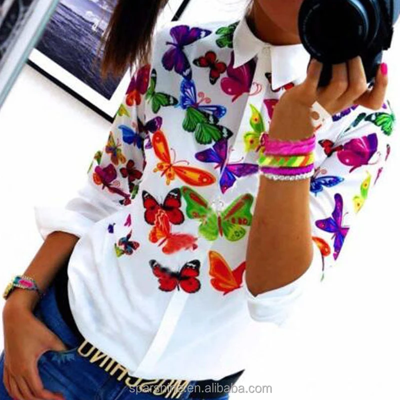 2016 Long Sleeve Blouse Shirts For Autumn Women Print Turn-Down Collar Casual Blouses Tops, N/a
2016 Long Sleeve Blouse Shirts For Autumn Women Print Turn-Down Collar Casual Blouses Tops, N/a