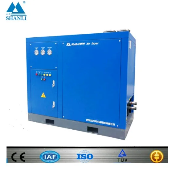 Normal temperature Water-cooled SLAD-400NW refrigerated compressed air dryer ISO-9001