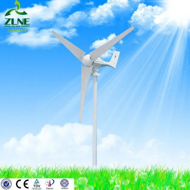 New Camping 2kw wind generator kit with touch screen