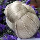 Different 3 Colors Hairdo Chignon Clip In Bun Hair Dome Pony Tail Synthetic Clip in Hairpiece