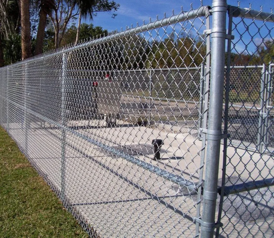 School Gates Designs Fence Fence Rubber Coated Chain Link Fence