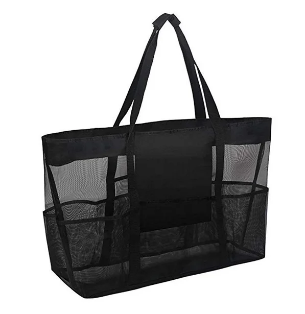 mesh beach storage bag heavy duty large mesh bag