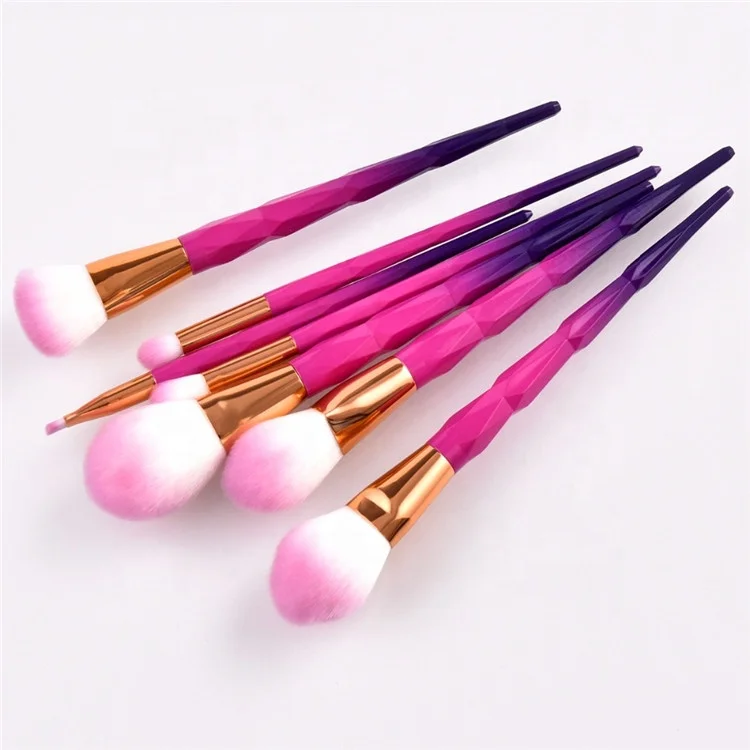 Custom 7pcs Special Matte Printing Handle Soft Synthetic Hair Makeup Brush, Gradient purple/gradient green
Custom 7pcs Special Matte Printing Handle Soft Synthetic Hair Makeup Brush, Gradient purple/gradient green