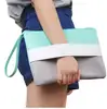 Candy Color Women Bag Day Clutches Handbag Wristlets Bags Ladies Casual Patchwork Clutch