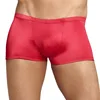 Promotion cheap fashion men plain shorts silk boxer shorts