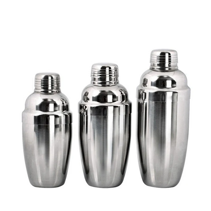Bar tools 250ml 350ml 550ml 750ml Cocktail Shakers Stainless steel Custom logo, Silver
Bar tools 250ml 350ml 550ml 750ml Cocktail Shakers Stainless steel Custom logo, Silver