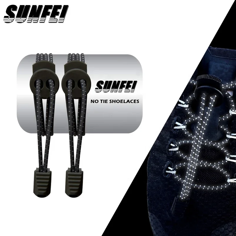 Hot sell lock laces elastic no tie shoelaces,safety reflective shoelaces for outdoor
Hot sell lock laces elastic no tie shoelaces,safety reflective shoelaces for outdoor