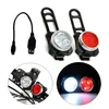 waterproof rechargeable USB LED 4 molds tail bike light