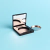 Square cosmetic makeup packaging compact powder case blusher make up container