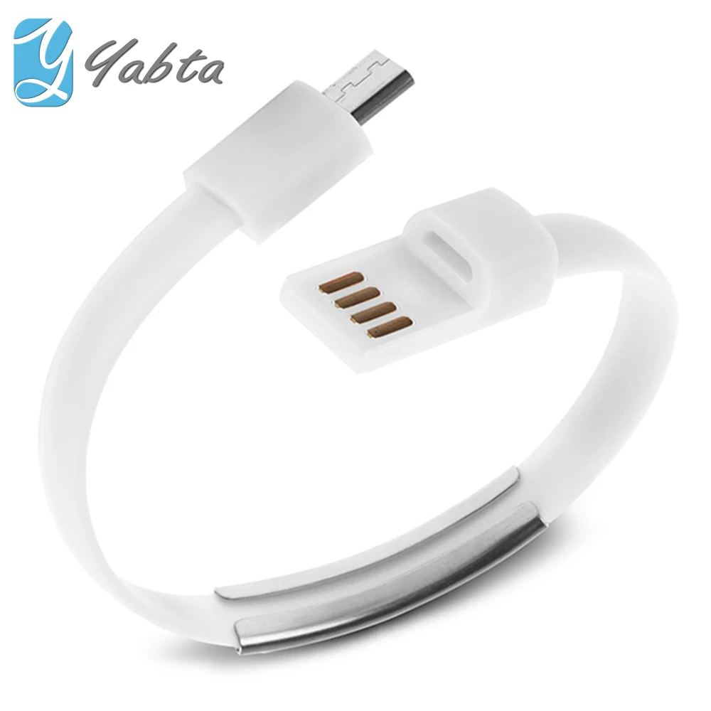 2018 Trending products Portable Round shape Bracelet USB cable - ANKUX.COM