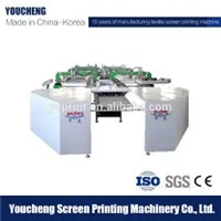 manual screen printing machine printing press machine  CE Approved 12 Colors Automatic Oval Flash Dryer Garment Screen Printing Machine Prices