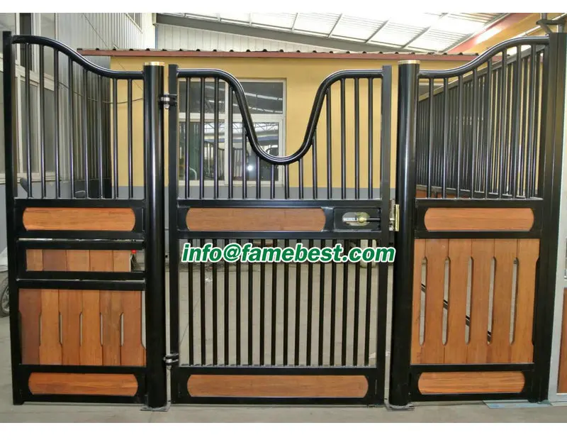 China Luxury Horse Equipment Stable Box Front Portable Panels