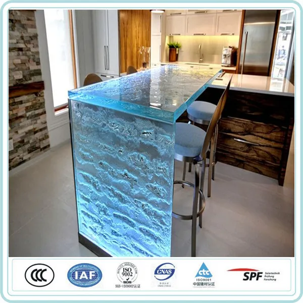 Classy Featured Creative Idea Recycle Sea Glass Kitchen