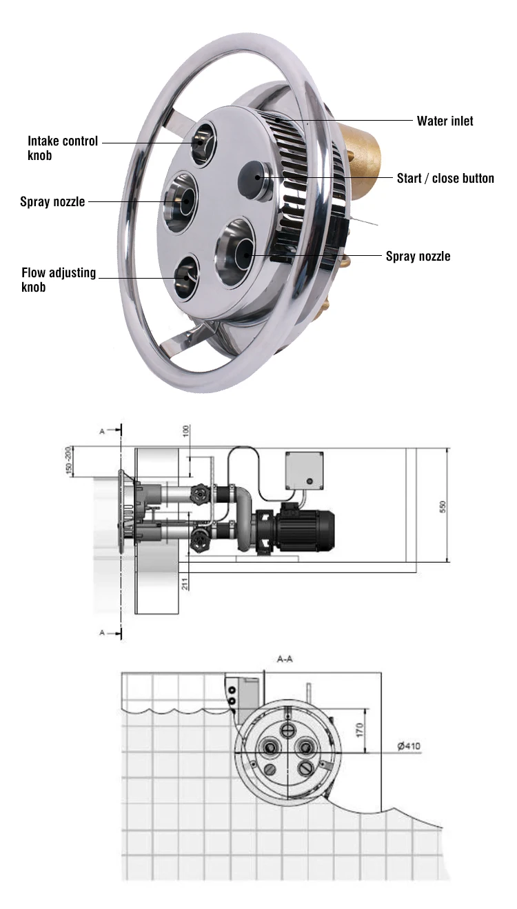 Swimming Jet Housing B 3