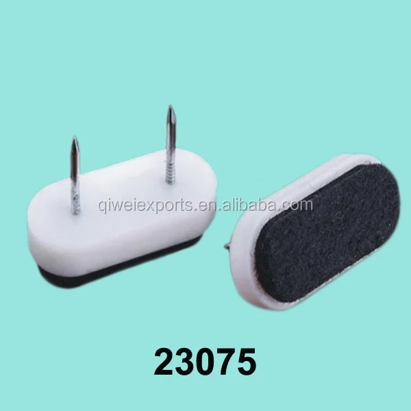 NO.23075furniture plastic glides,furniture feet nail.jpg