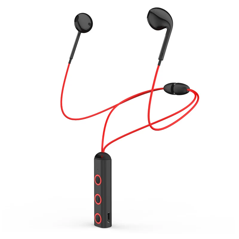 2019 Best sale factory price neck band 80mAh BT V4.1 wireless earphone - ANKUX.COM