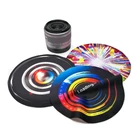Custom Round Shape Microfiber Electronic Cleaning Cloth
