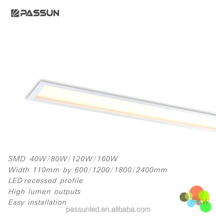 small order accepted 40w 60w 120w 160w led down light
