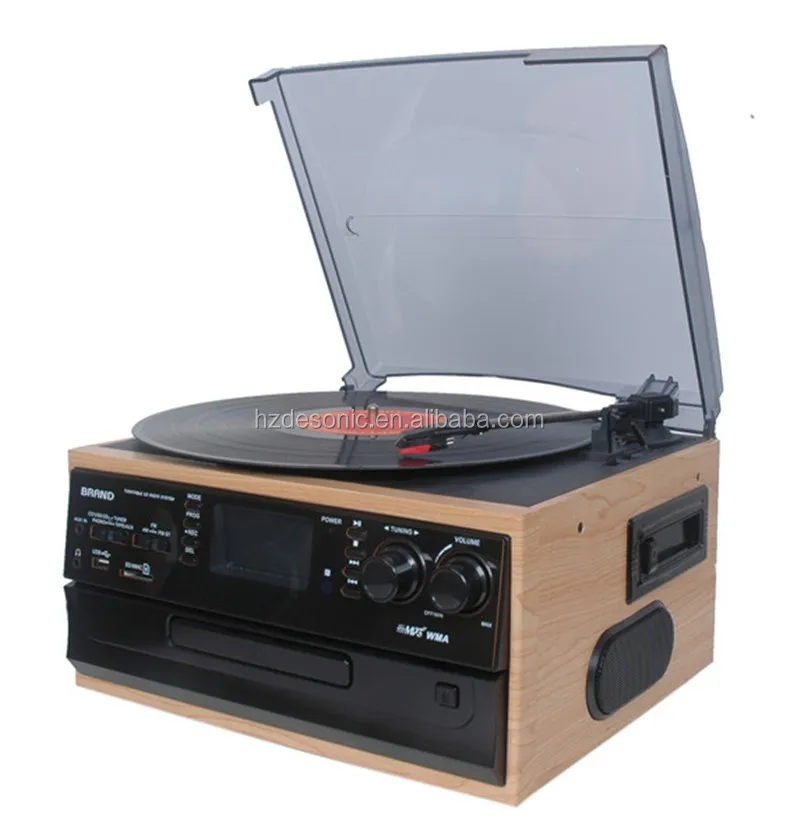 wooden record players for sale