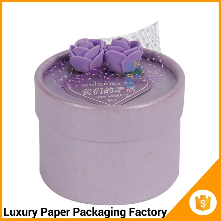 wedding candy gift cute baby gift round favour boxes