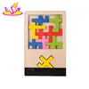 New hottest educational wooden pattern recognition puzzles for kids intelligence development W14A175