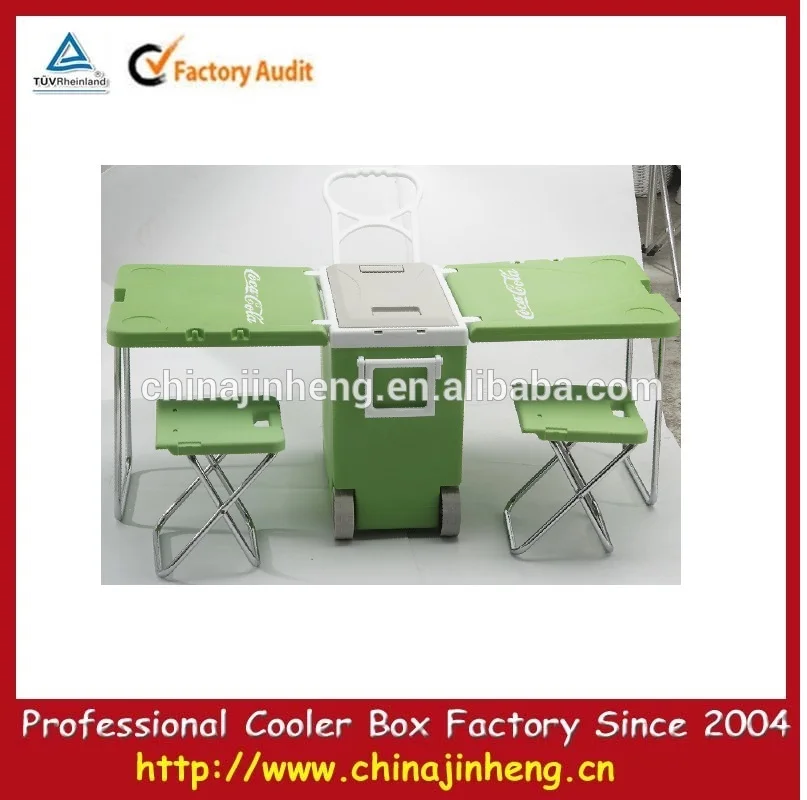 Con aislamiento hielera de plástico caja para vacuna, cerveza