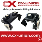 2 cap top ink stack high quality Galaxy automatic lifting ink cleaning station