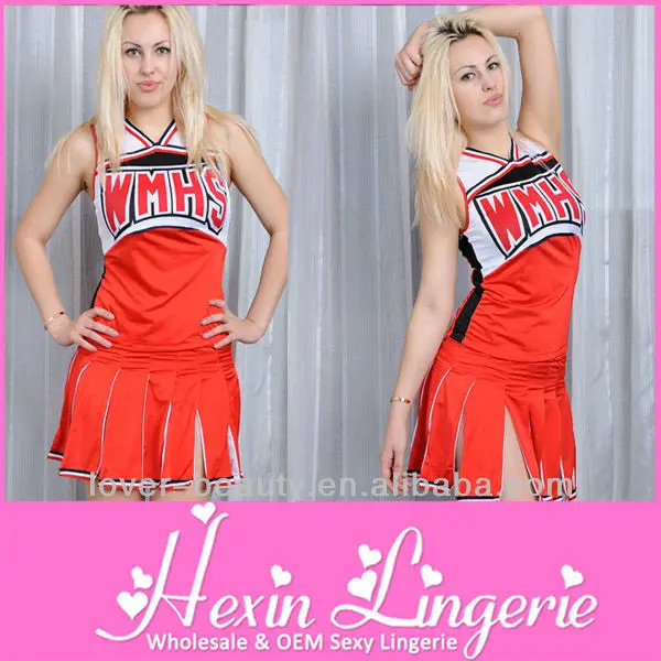 wholesale cheap hot sexy girl costume cheerleader