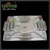 High grade mirror tray/food tray/zinc alloy tray