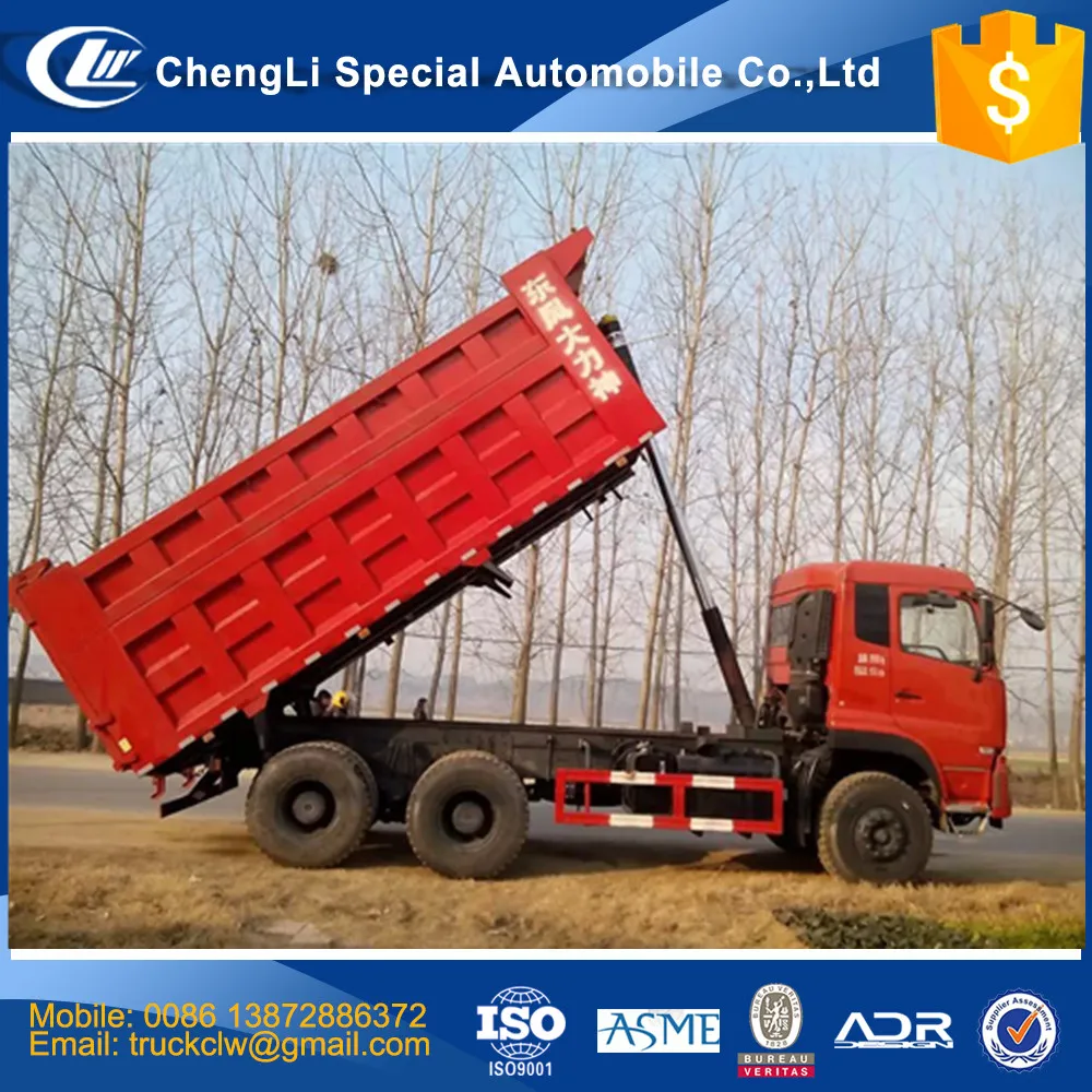 Cn Dongfeng X Tipper Truck Ton Heavy Loading Capacity Wheel