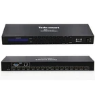 Support DVI-D single LCD Display 8 in 8 out 8x8 hdmi video matrix 4k