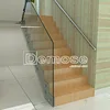 stair rails and banisters/modern handrail designs/glass handrail details