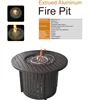 outdoor gas fire pits in patios