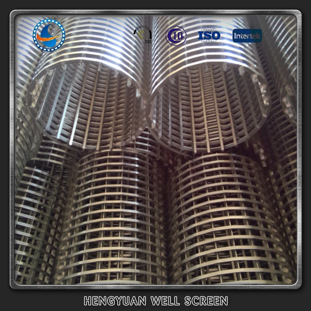 aisi304/316 sieve bend strong packing hengyuan wedge wire screen