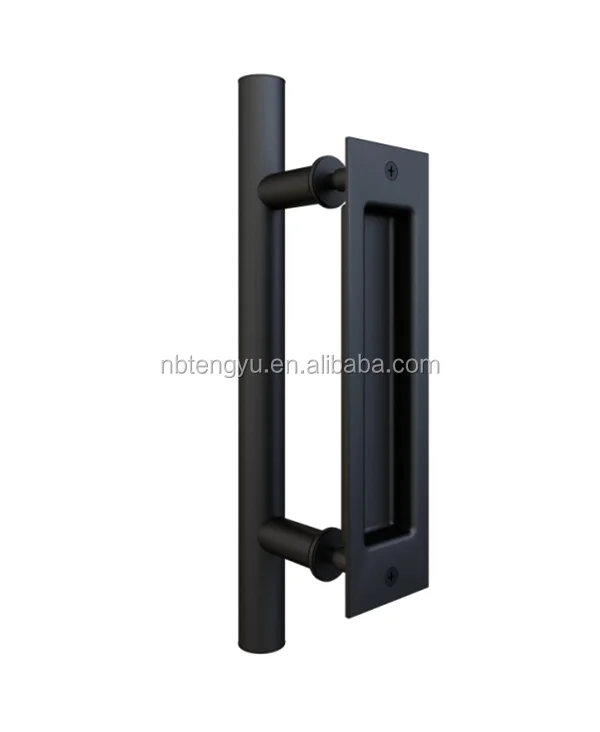 New Design Barn Door Handle Black