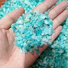 Amazonite Stone Chips Natural Quartz Crystal tumbled stone