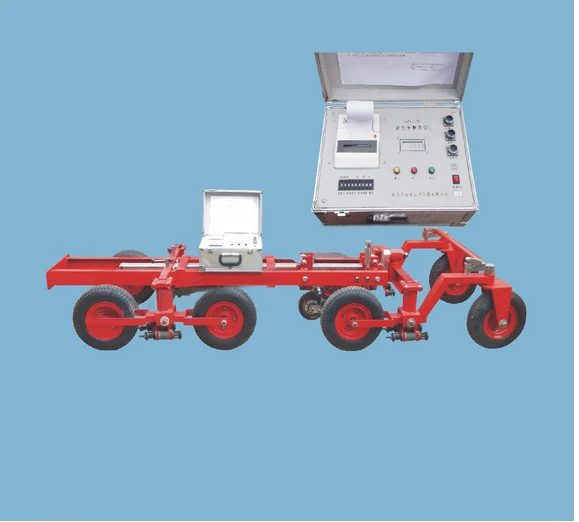 B002 Perfilómetro Viameter de Ocho Ruedas Continuas para la Prueba de Planitud de la Superficie de Carreteras y Evaluación de la Calidad del Pavimento