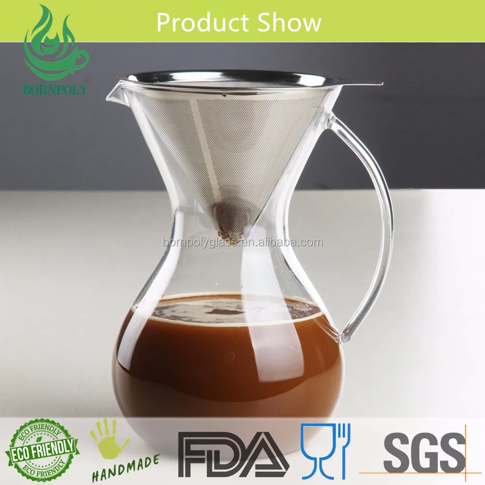 glass coffee maker coffee & tea tools stainless steel ultra fine