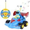 Amazon hot selling Cartoon RC Race Car with Music and Lights Radio Control Toy for Baby Toddlers Kids and Children