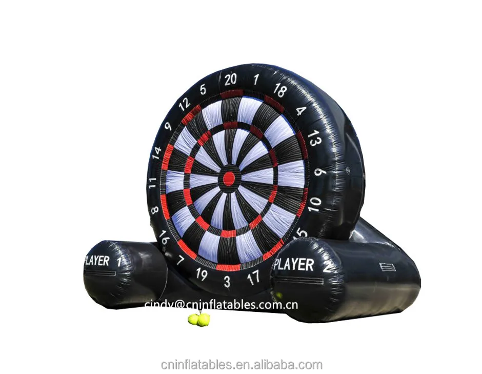 Inflatable football dart board,inflatable soccer darts for outdoor sport game
