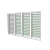 Aluminum Window Secure Glass Shutter Plantation Louver Ventilation Louvre Terrace Window Prices Aluminium Louver Window